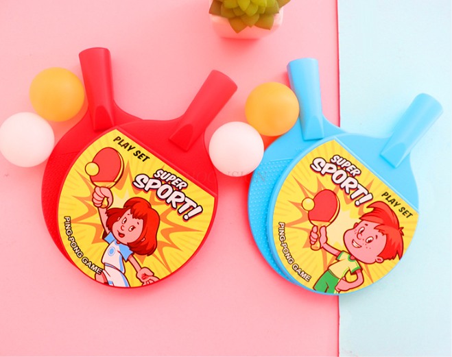 Sports Equipment For Kindergarten - 1 pair Children's table tennis training