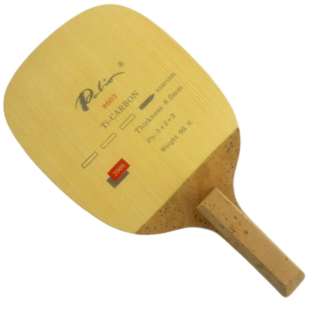 Padel Racket Carbon - PALIO 8603 Carbon Titanium Table Tennis
