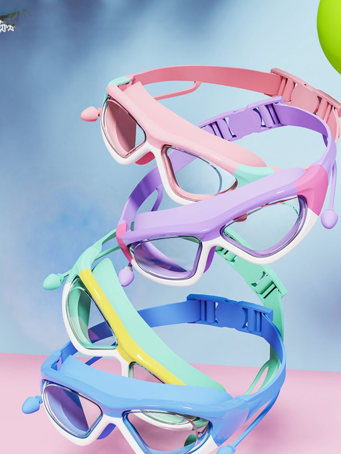 Children's High-definition Wat - Swimming Goggles Anti Fog 评论和价格