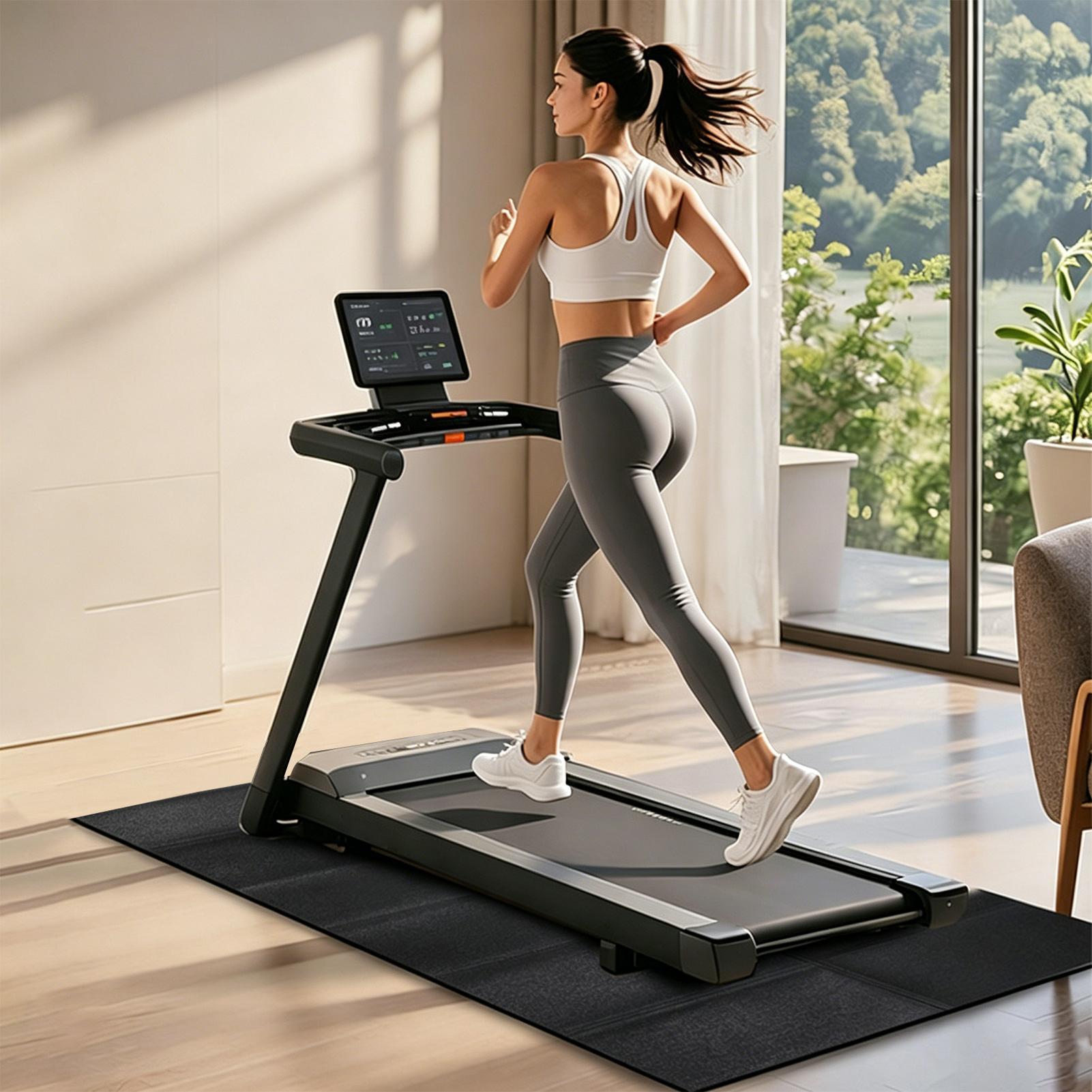 Treadmill Mat Vibration Absorb - Sports Equipment For Home 评论和价格