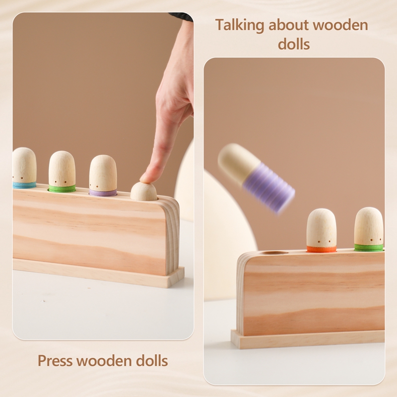 Montessori Toys Baby Wooden Bo - Sports Equipment For Kindergarten 评论和价格