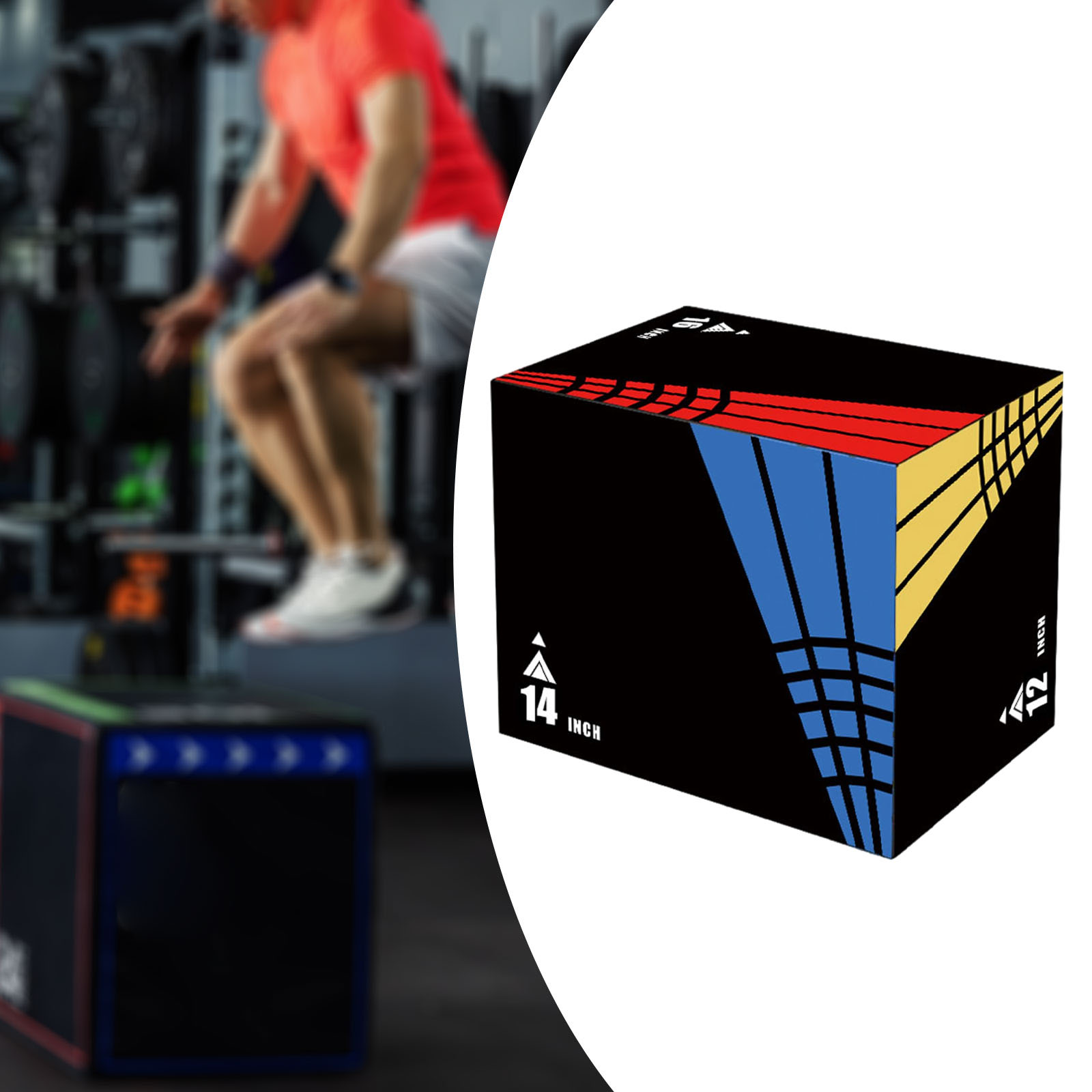 3-in-1Jump Box Plyometric Box  - Sports Equipment Suppliers 评论和价格