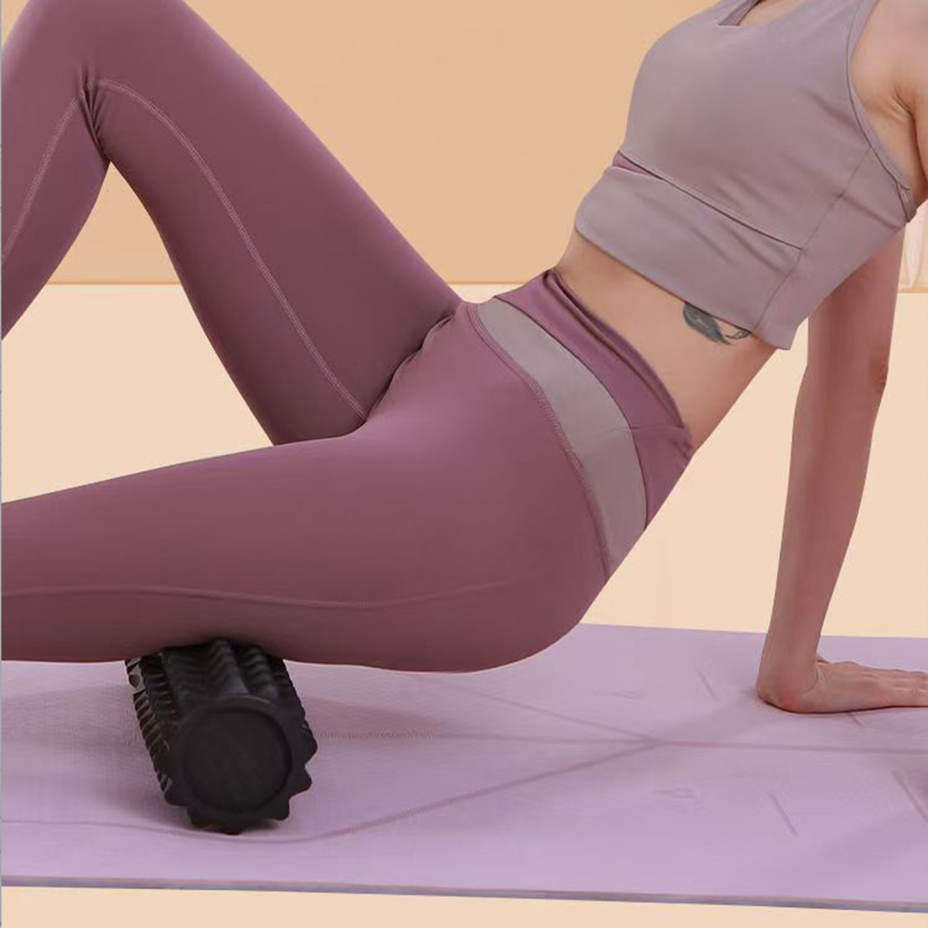 Foam Roller Yoga Block Set 33/ - Sports Equipment For Home 评论和价格