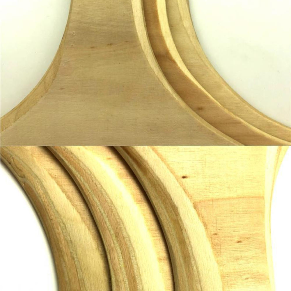 Hand Polished Wooden Boomerang - Sports Equipment In Flight 评论和价格