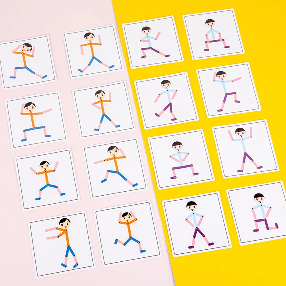 Sport Wooden Man Material DIY  - Sports Equipment For Kindergarten 评论和价格